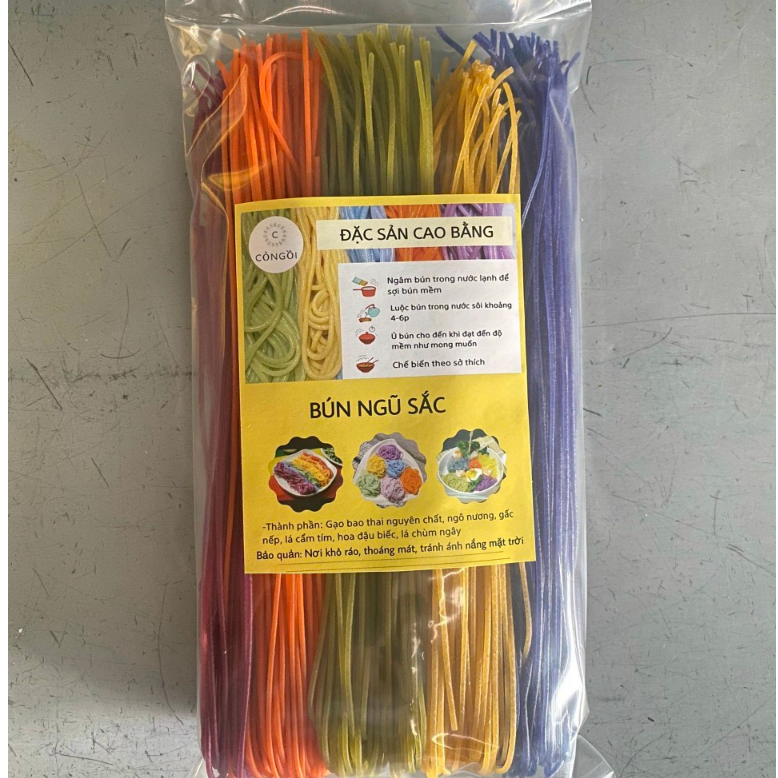 1kg Bún Rau Củ Ngũ Sắc đặc sản Cao Bằng Ăn Kiêng Giảm Cân EAT CLEAN