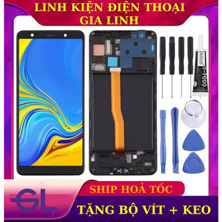 Màn hình samsung galaxy a750 /a7 2018 tặng keo + bộ vít 9 món