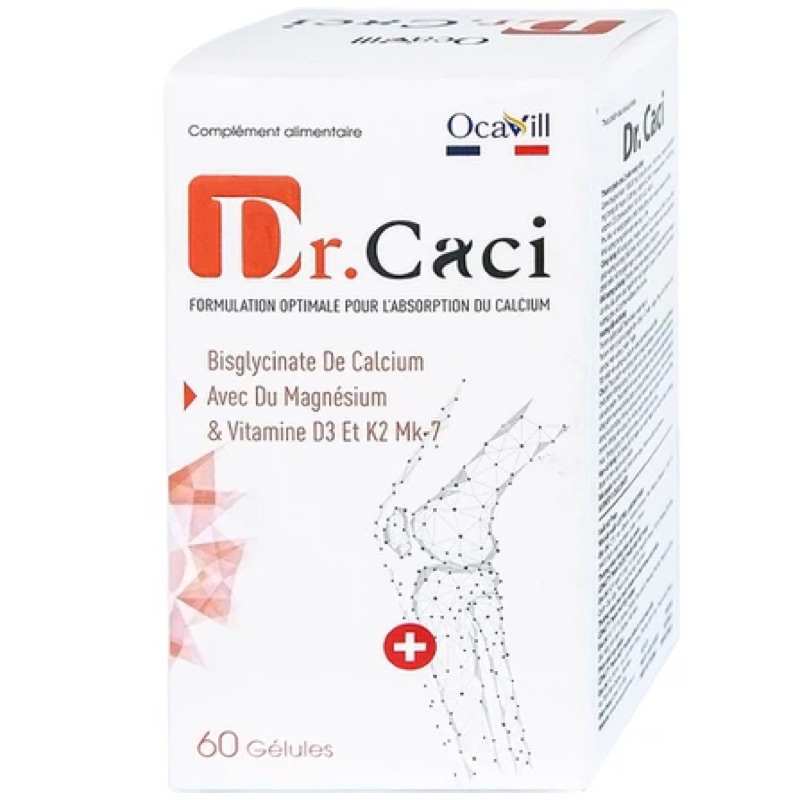 Viên uống Dr. Caci Ocavill bổ sung canxi giảm nguy cơ loãng xương