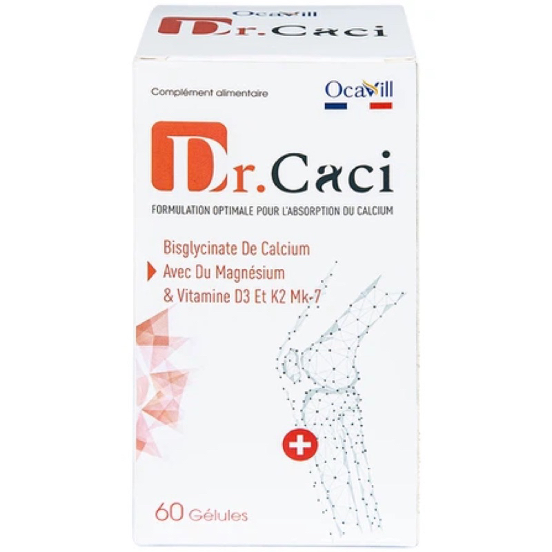 Viên uống Dr. Caci Ocavill bổ sung canxi giảm nguy cơ loãng xương