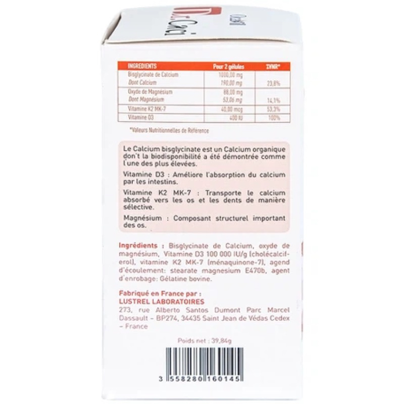 Viên uống Dr. Caci Ocavill bổ sung canxi giảm nguy cơ loãng xương