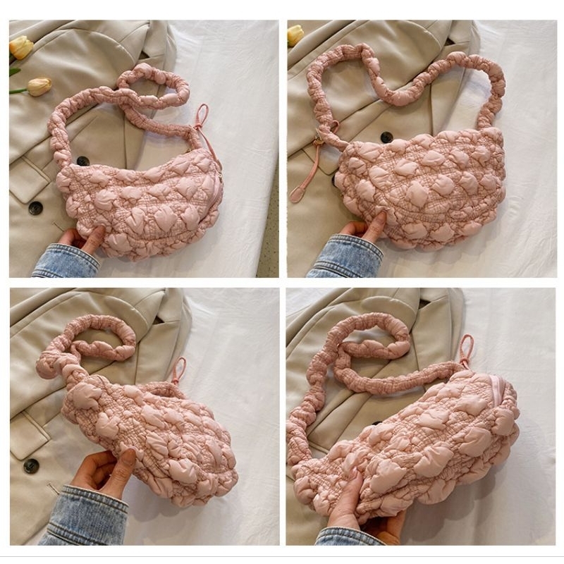 Túi Nữ Đeo Bánh Bao Phong Cách Hàn Quốc