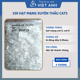 100 Hạt mạng xuyên thấu cat5 loại cực tốt