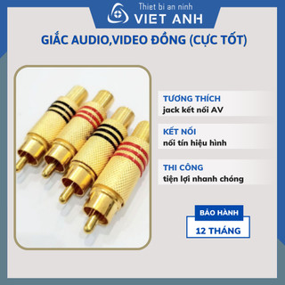 Giắc audio,video đồng