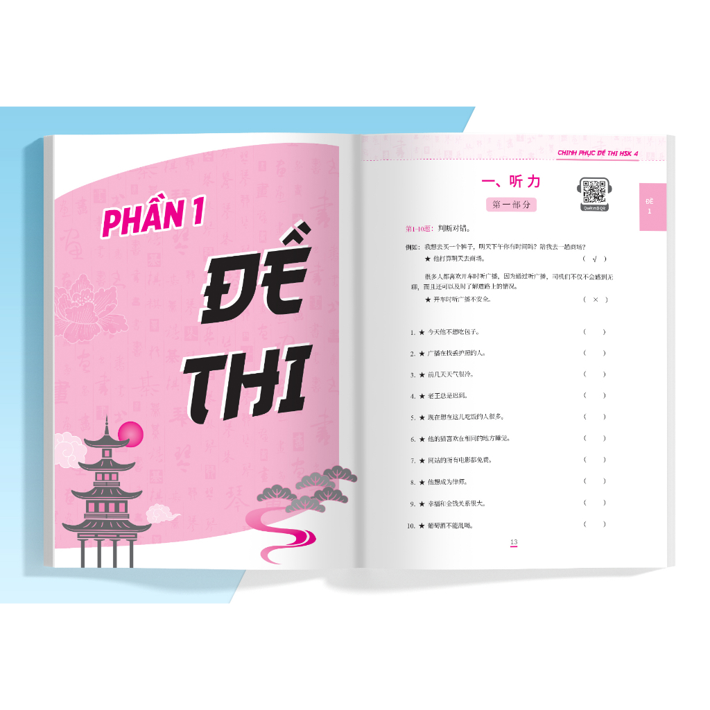 Sách Chinh phục đề thi HSK 4 (Kèm giải thích ngữ pháp chi tiết) | BigBuy360 - bigbuy360.vn