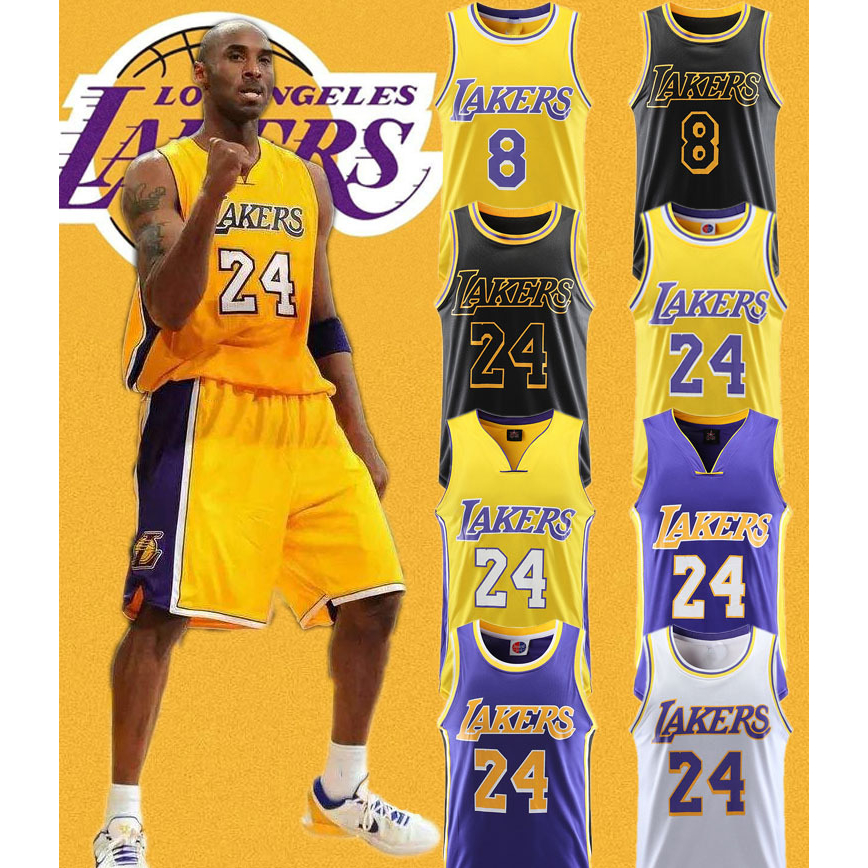 Áo Bóng Rổ có số Lakers - Số 24 – Bộ quần áo bóng rổ nam nữ