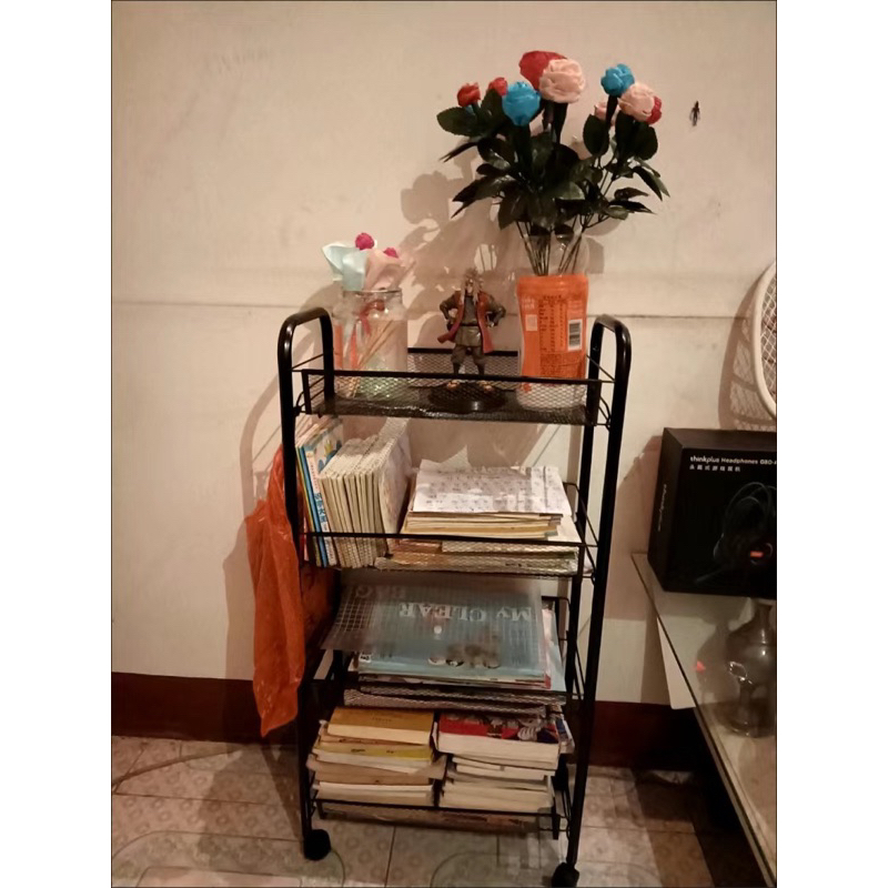 Xe đẩy Spa 3 tầng sắt mắt lưới sơn tĩnh điện, đa chức năng
