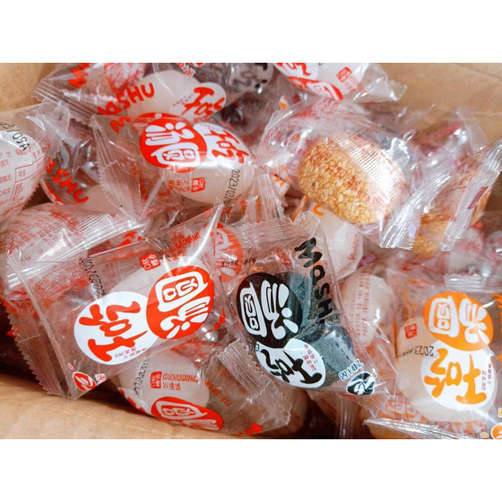 Thùng Bánh mochi đài loan mix 4 vị hai cô gái Thùng 500g