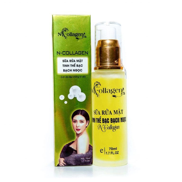 Sữa Rửa Mặt Tinh Thể Bạch Ngọc N Collagen
