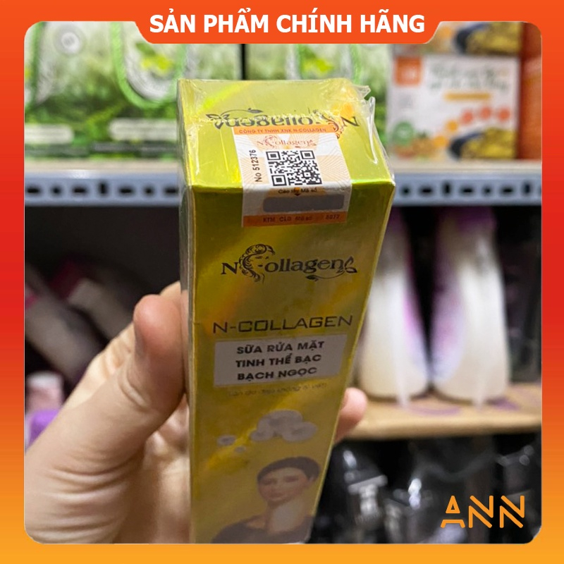 Sữa Rửa Mặt Tinh Thể Bạch Ngọc N Collagen