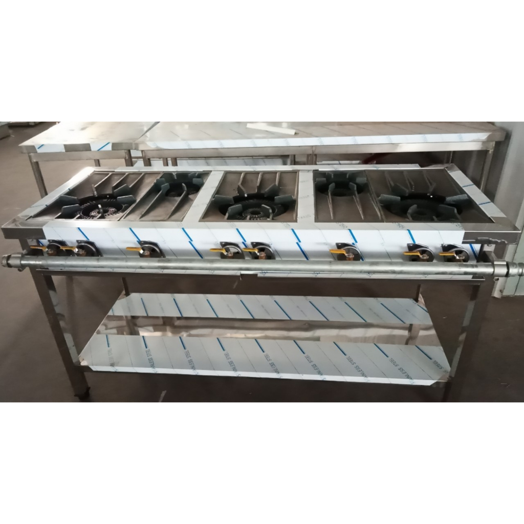 Bếp ga hàn quốc 3 họng to 2 họng nhỏ