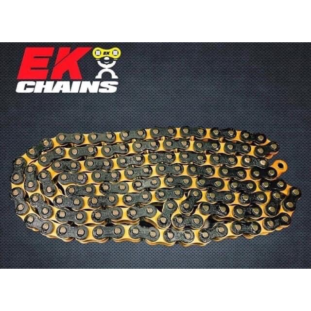 Sên vàng đen EK 428SR chính hãng cho xe số - Made in Japan