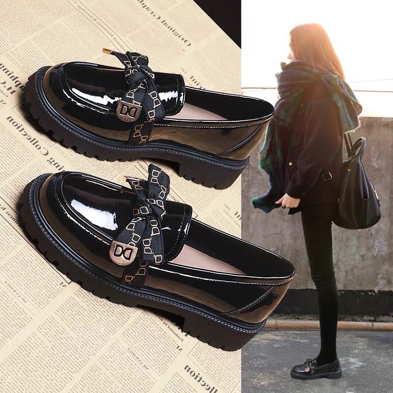 Giày búp bê d G có độn đế 4cm