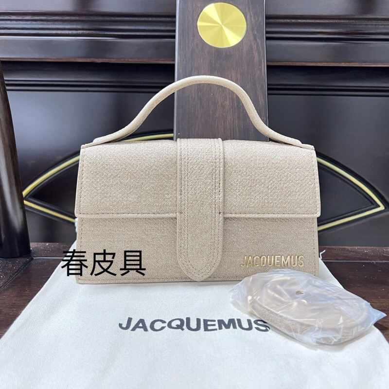 Túi Jacquemus màu be vải