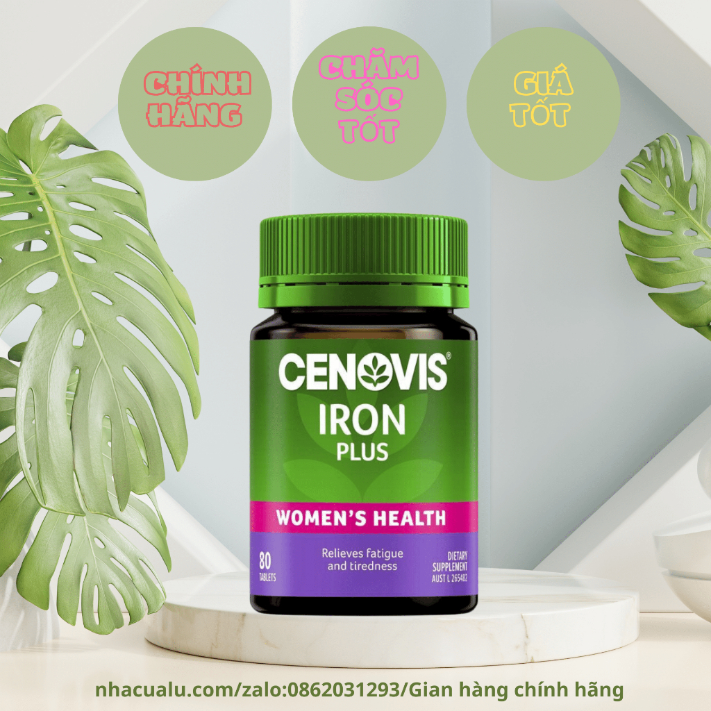 Viên bổ sung sắt Cenovis Iron Plus