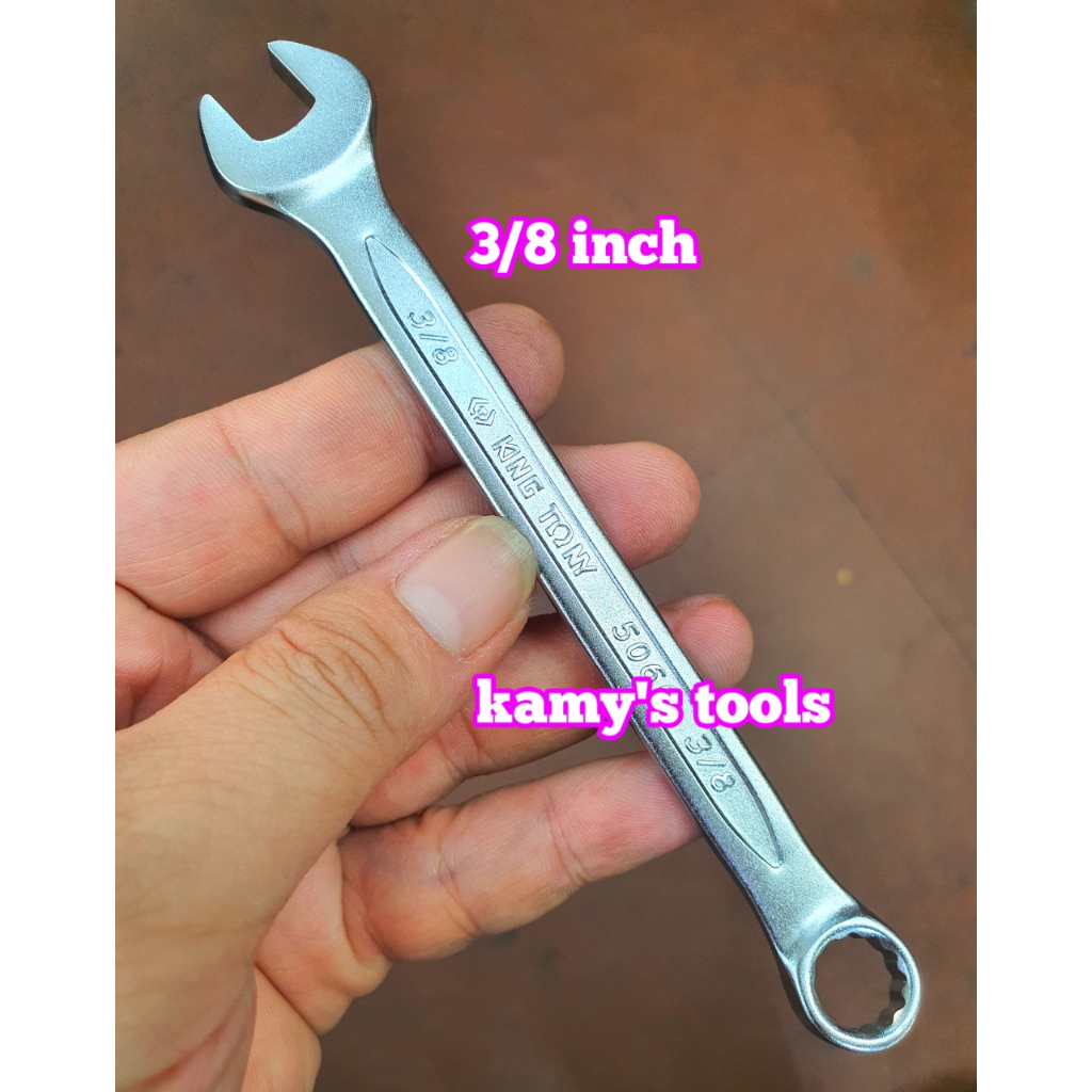 Cờ lê vòng miệng hệ inch Kingtony 1/4 5/16 3/8 7/16 1/2 9/16 inch model 5060-08 5060-10 5060-12 5060-14 5060-16 5060-18