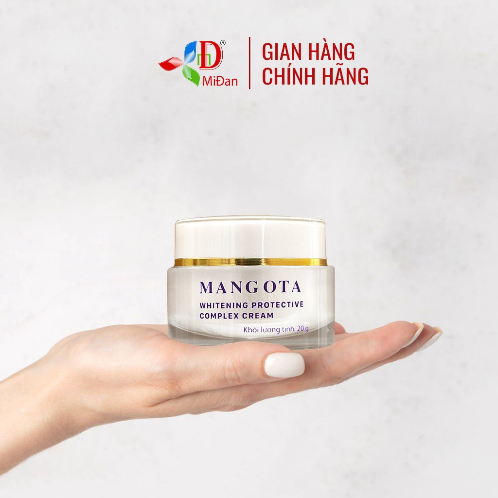 Kem dưỡng trắng Mangota Whitening Protective Complex Cream 20g