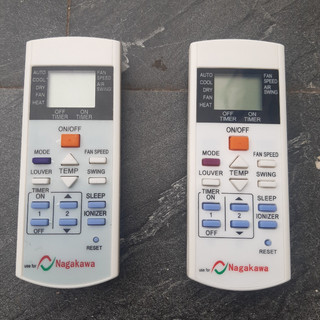 Điều Khiển - Remote Máy Lạnh NAGAKAWA