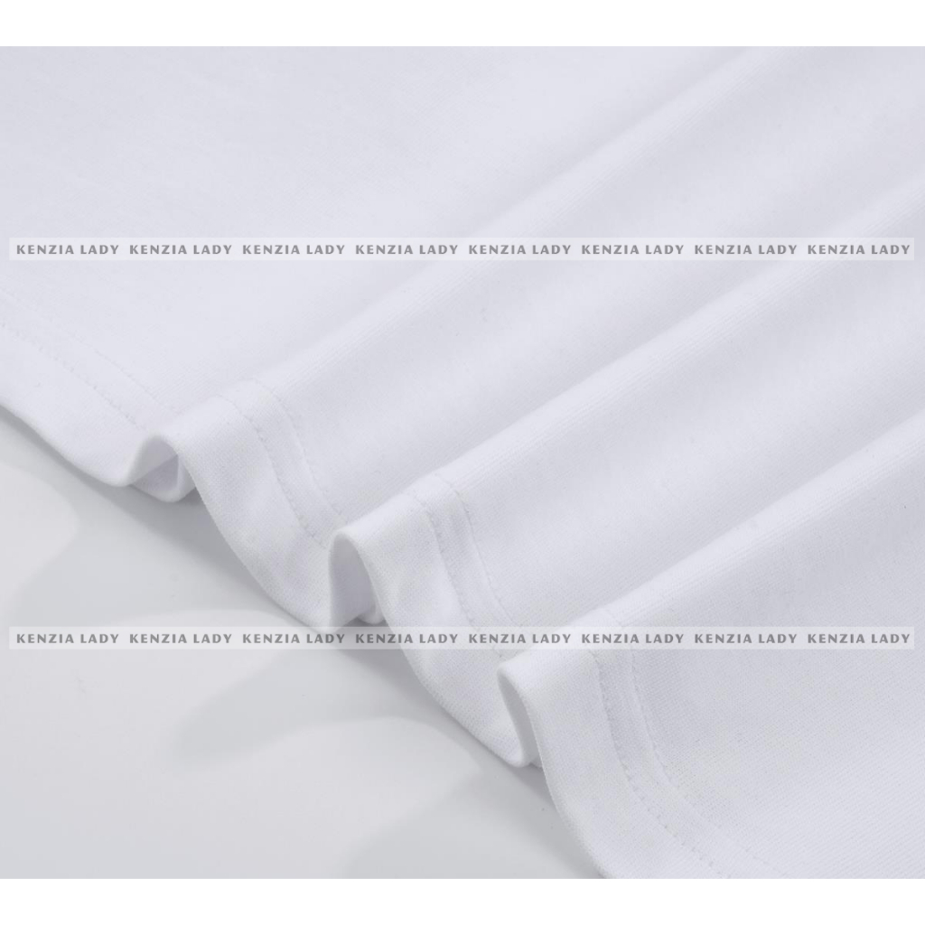 Áo Thun Nữ siêu cấp Form chuẩn Kenzia Lady- Áo Phông Cổ Tròn Tay Ngắn  Basic Cotton 100%  - KA5022
