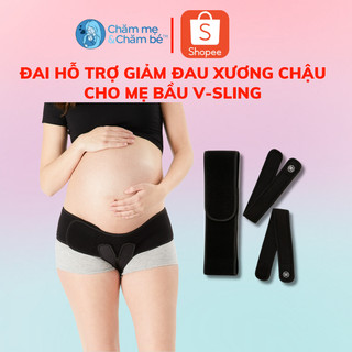 Đai Hỗ Trợ Giảm Đau Xương Chậu, Nâng Đỡ Bụng Cho Mẹ Bầu V-Sling - Chính hãng Belly Bandit, Mỹ