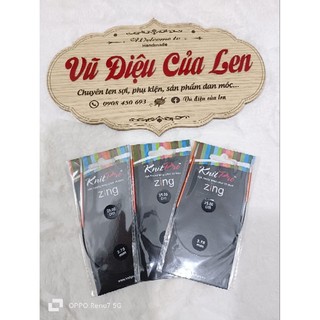 Kim đan vòng ngắn Knitpro Zing 25cm