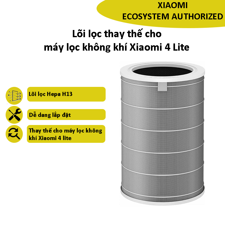 Lõi lọc thay thế cho máy lọc không khí Xiaomi 4 Lite - Shop MI Ecosystem Authorized