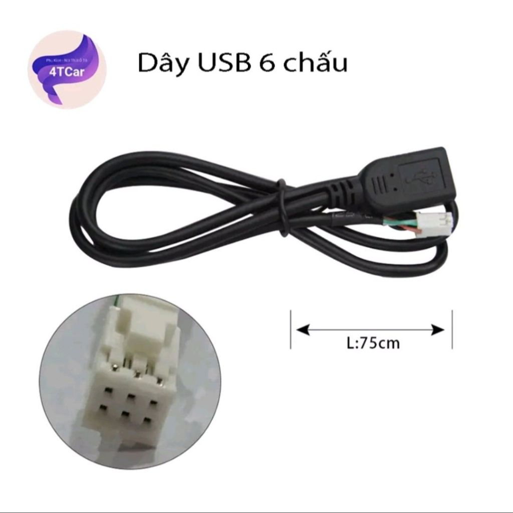 Cáp cắm sim 4G Rắc cắm Sim 4G cho Màn hình Android Full Box Bảo Hành 1 năm