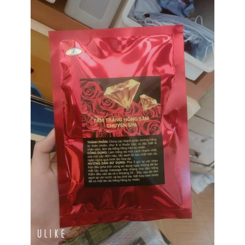 Tắm trắng hồng sâm