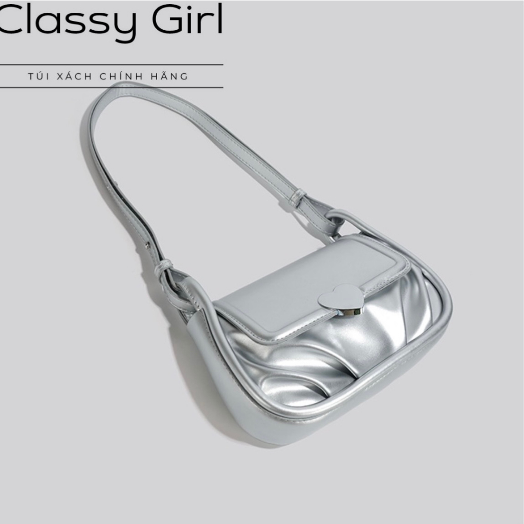 Túi Xách Nữ Đeo Vai,Đeo Chéo Da Trơn CLASSY GIRL