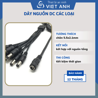 Dây chia nguồn dc 1 ra 2 chân 5.5x2.1mm