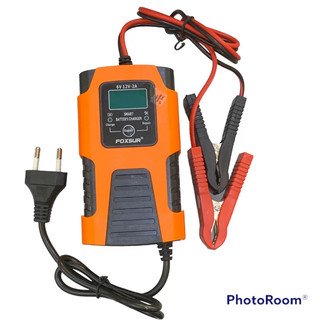 Sạc acquy 6v, 12v 2a có hiển thị mức %, đầy tự ngắt