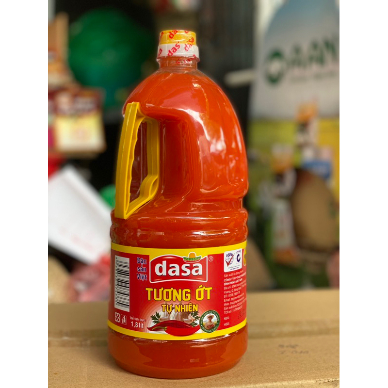 [GIÁ SỈ FREESHIP] TƯƠNG ỚT TỰ NHIÊN DASA 2L [THƯƠNG HIỆU MỚI CỦA QUÊ TÔI ]