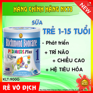Sữa PEDIAKIDS NCT3 Rành Cho Bé Biếng Ăn Chậm Lớn - Hộp 900g( Hàng chính hãng công ty NCT3 )