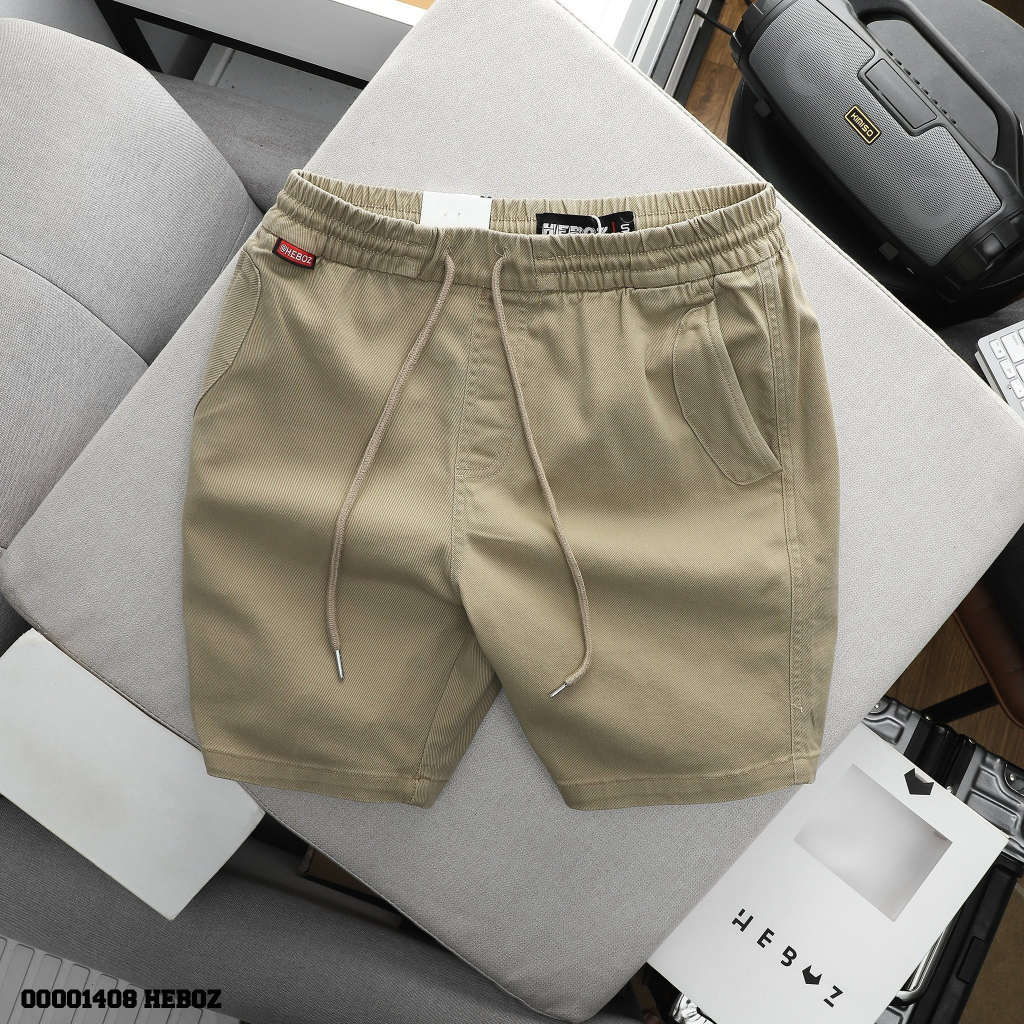 Quần Short Nam Kaki Đẹp Đen Trắng Cao Cấp Dáng Hàn Quốc VESCA