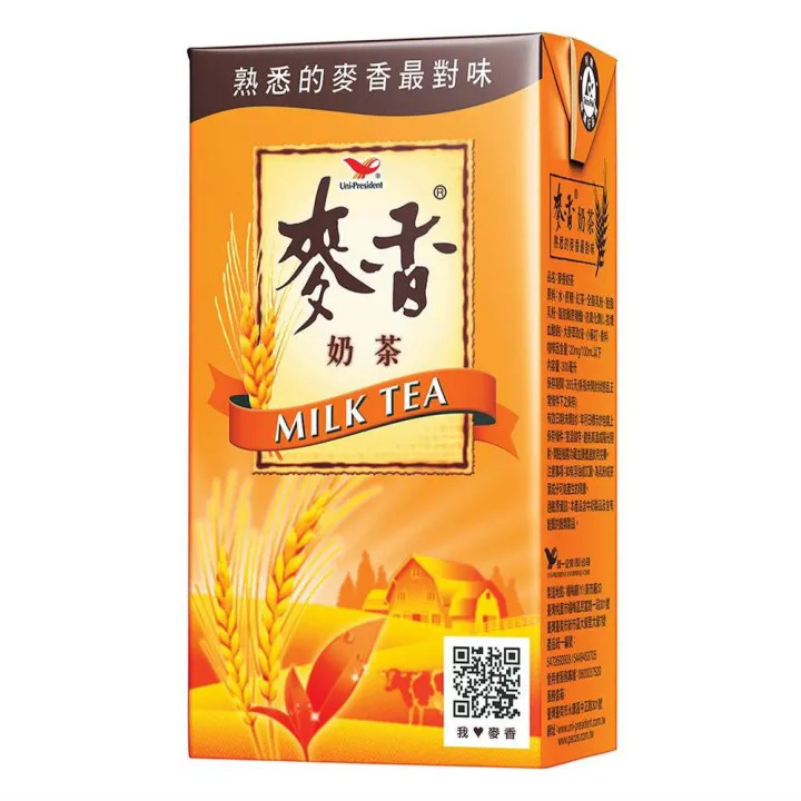 Trà Sữa, Hồng Trà, Trà Xanh Uni 375ml