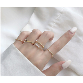 Set 5 nhẫn thời trang