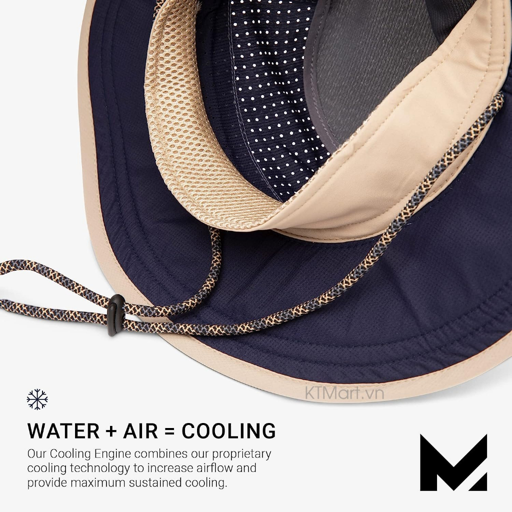 Mũ rộng vành Mission Max Plus Pinnacle Cooling Booney Hat