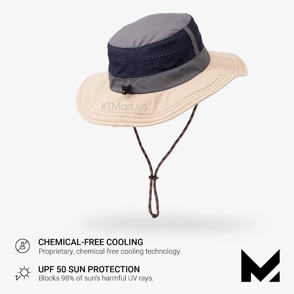 Mũ rộng vành Mission Max Plus Pinnacle Cooling Booney Hat