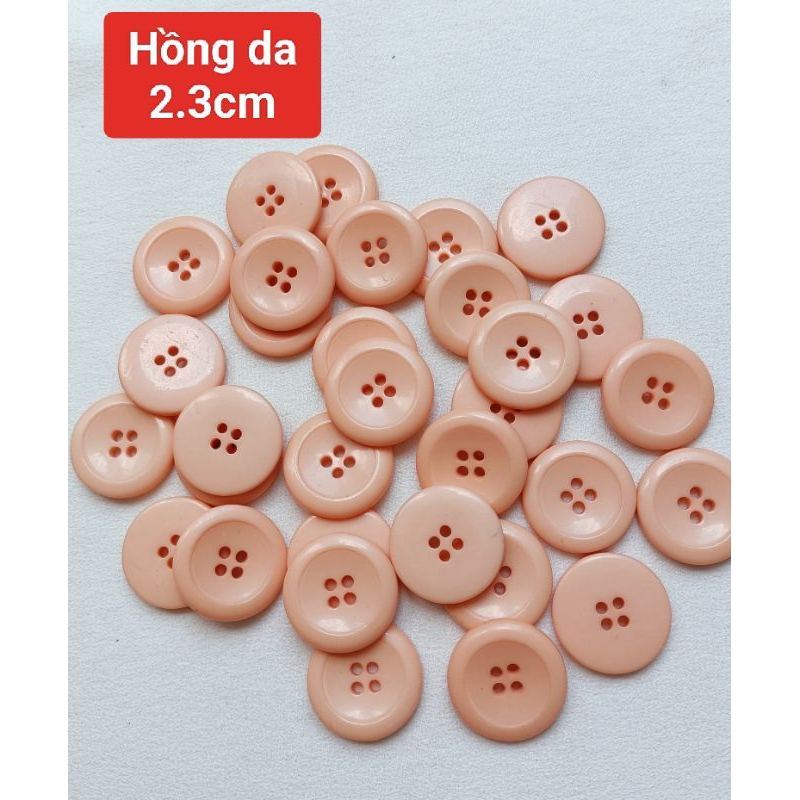 Gói 10 nút áo phom to cho áo vest và  blazer