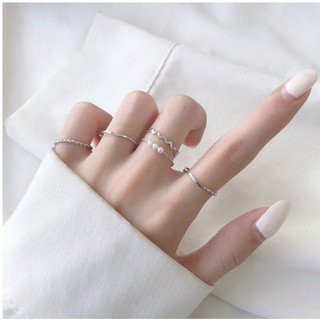 Set 5 nhẫn thời trang