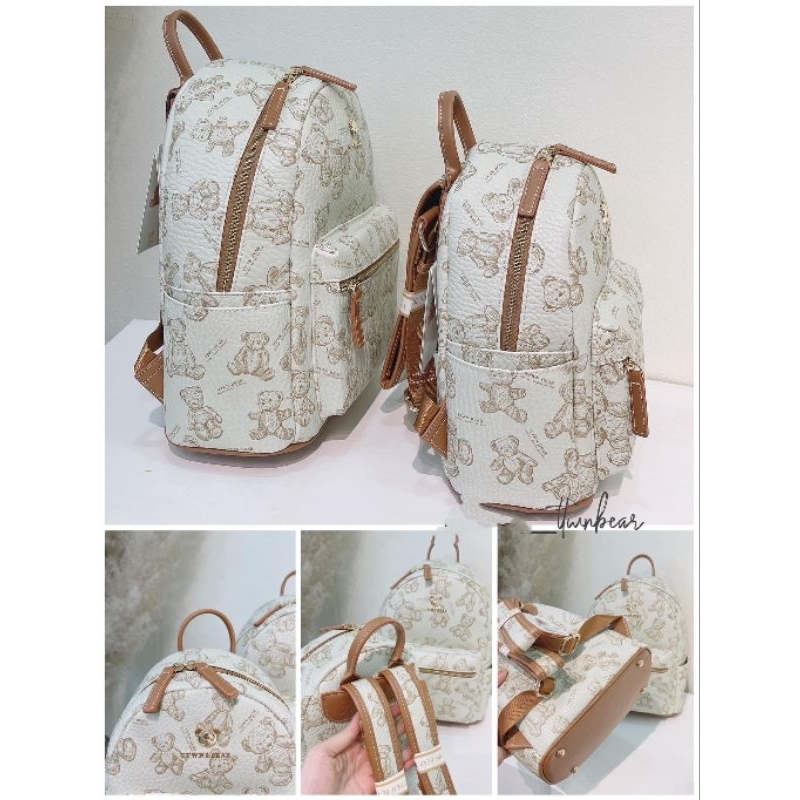 Balo da nữ, balo bear thời trang cam kết chính hãng 3 size S M L hàng Thái Lan cao cấp