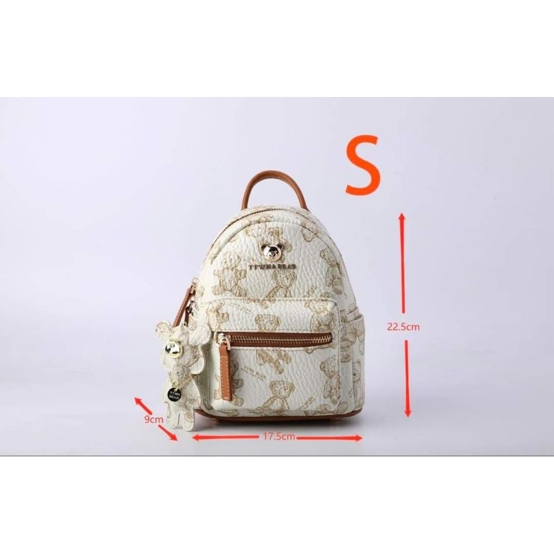 Balo da nữ, balo bear thời trang cam kết chính hãng 3 size S M L hàng Thái Lan cao cấp