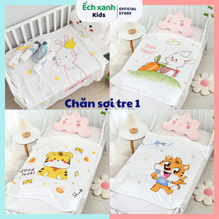 Chăn sợi tre Ếch xanh kids chăn đắp cho bé 1m1x1m1 Quảng Châu cao cấp