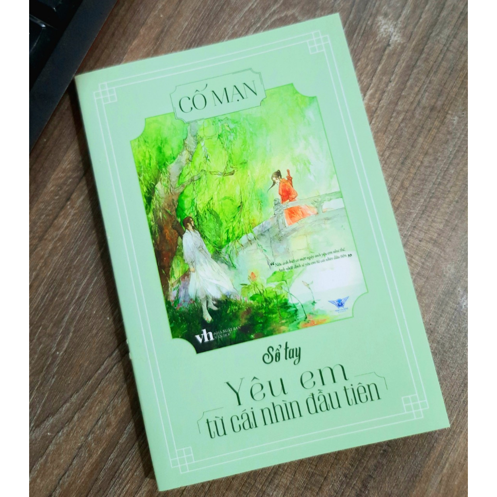 Sổ tay A5 Minh Long Book in hình nhân vật Yêu em từ cái nhìn đầu tiên