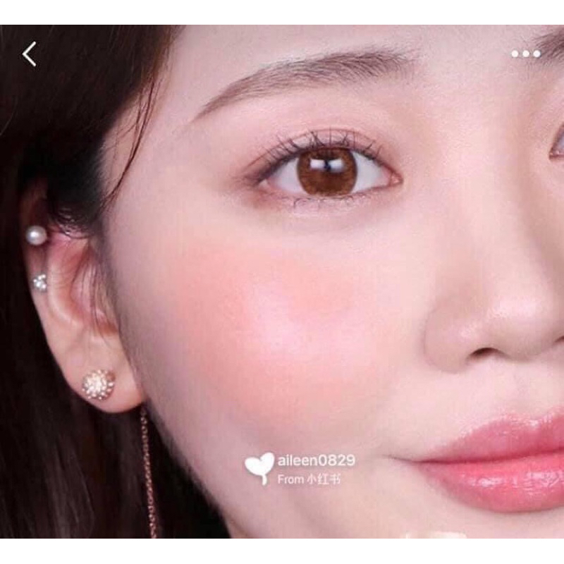 Má hồng dạng kem màu 30-cam đào ,GIORGIO ARMANI 2 in 1 làm son + má