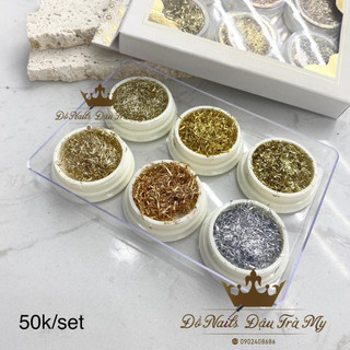 𝐏𝐡𝐮̣ 𝐤𝐢𝐞̣̂𝐧 𝐧𝐚𝐢𝐥 - set giấy bạc sợi n367