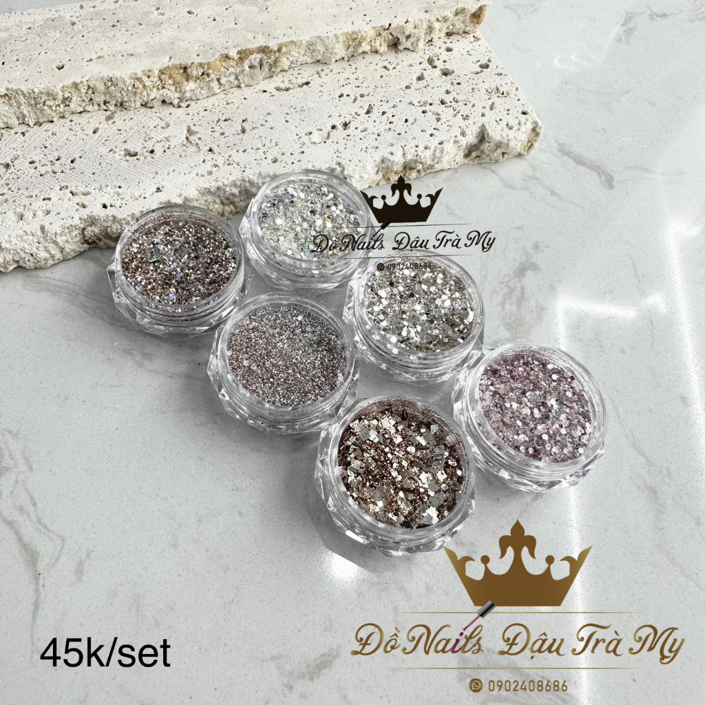 𝐏𝐡𝐮̣ 𝐤𝐢𝐞̣̂𝐧 𝐧𝐚𝐢𝐥 - Set nhũ mix N362