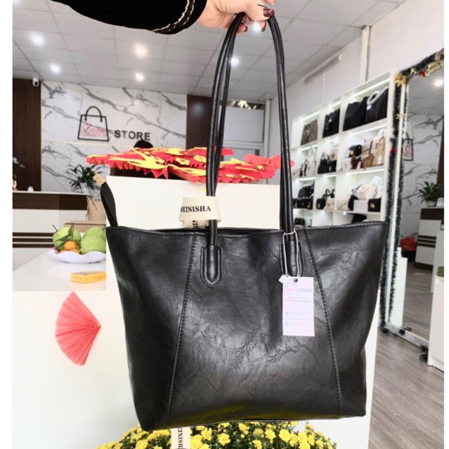 Túi da bò mềm siêu nhẹ bigsize đựng giáo án, a4, laptop