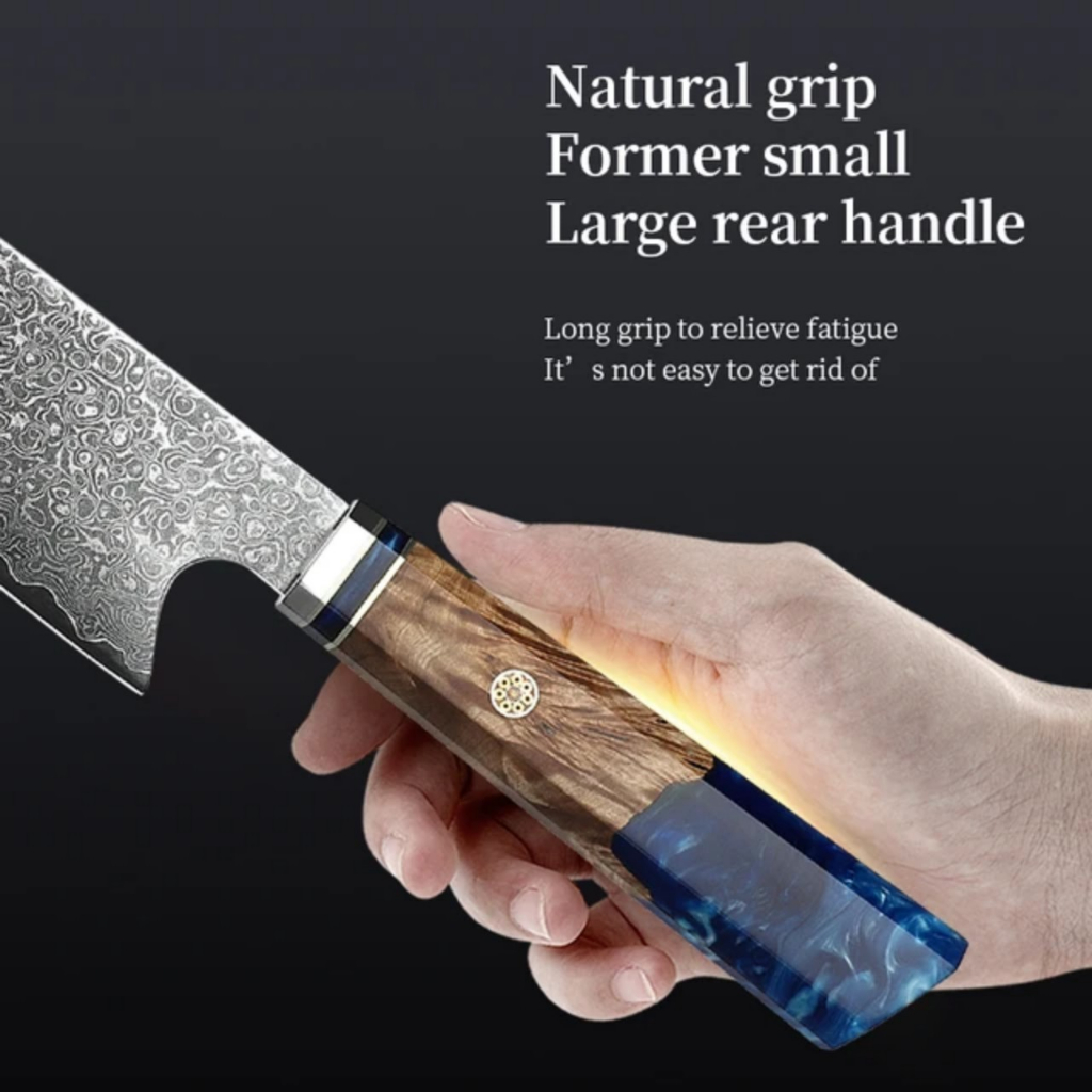 Dao damacus 67 lớp Lõi thép VG10 Carbon cao hàng cao cấp nhập khẩu