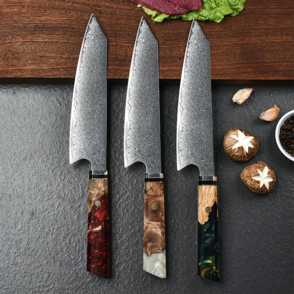 Dao damacus 67 lớp Lõi thép VG10 Carbon cao hàng cao cấp nhập khẩu